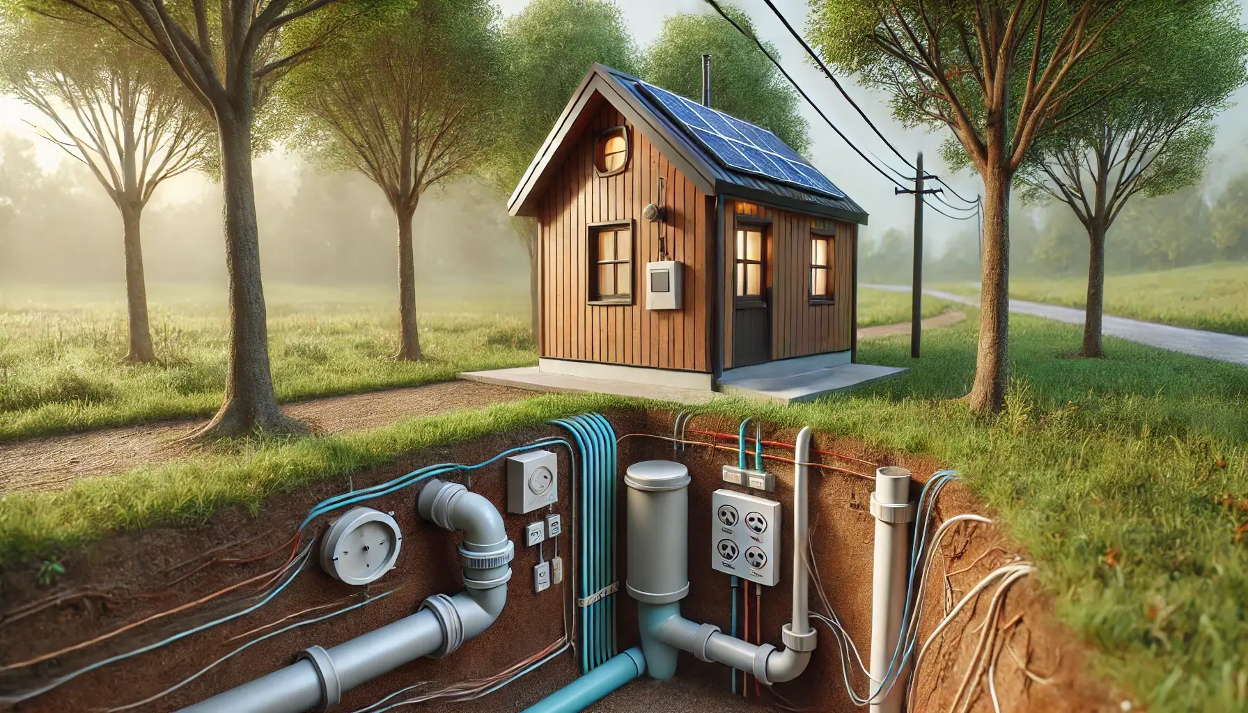 Priključci za struju, vodu i kanalizaciju u kućicama: klasične opcije ili održive alternative?