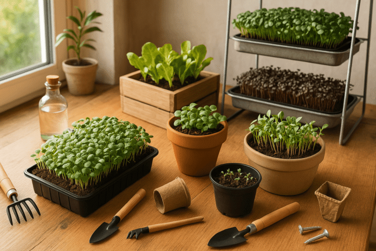 Mikrovrtlarstvo u malom prostoru: savjeti za uzgoj hrane unutar vašeg doma